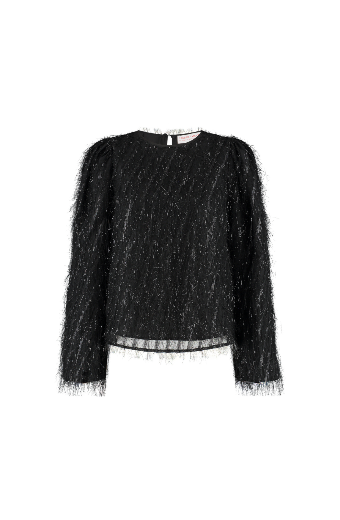 Velvet fringe top