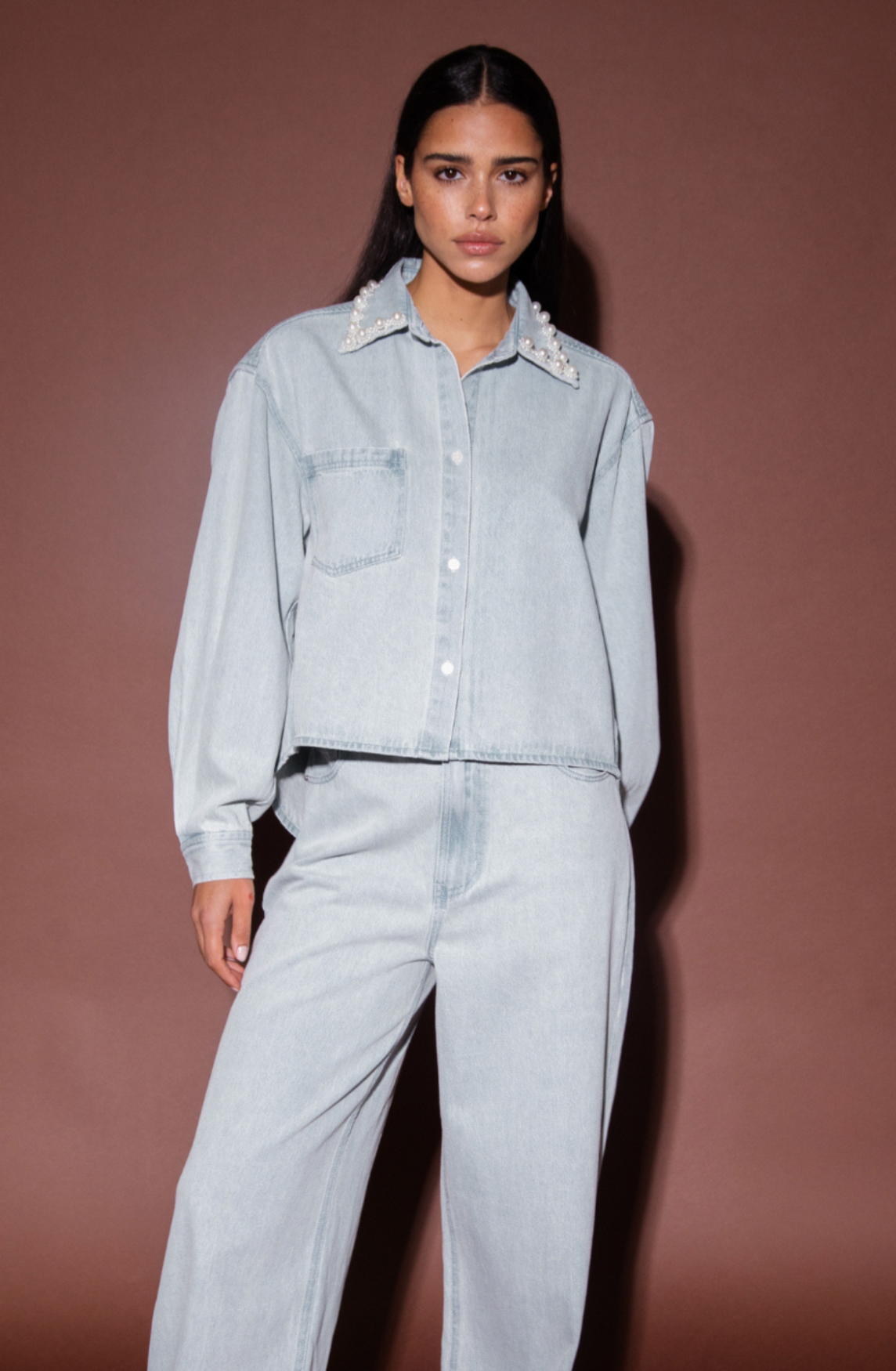 Anina broek denim