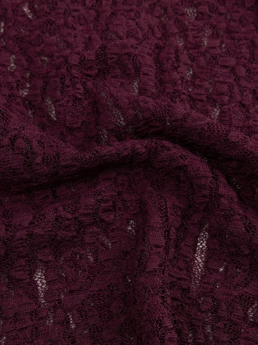 Roberta top burgundy