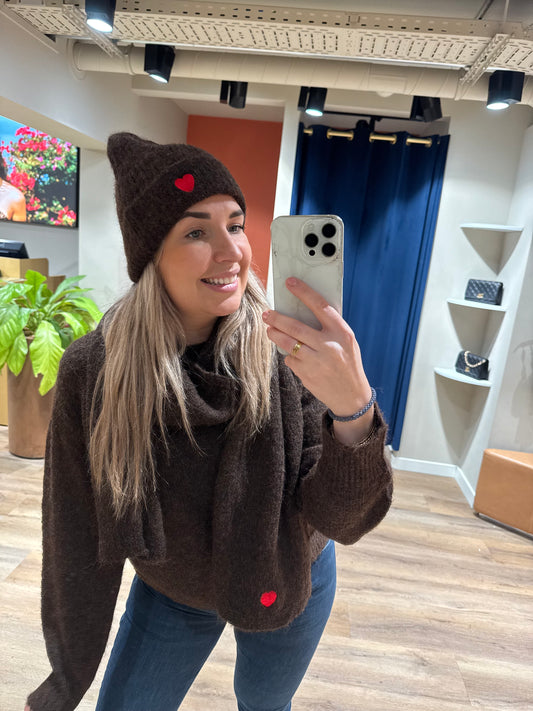 Muts met klein hartje