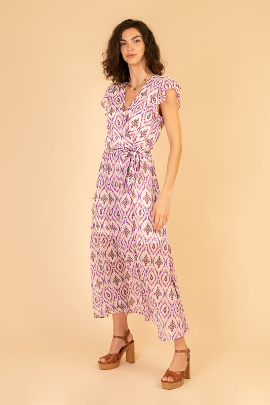 Maxi dress lila