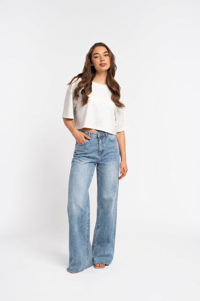 Wide leg Jeans TALL stretch