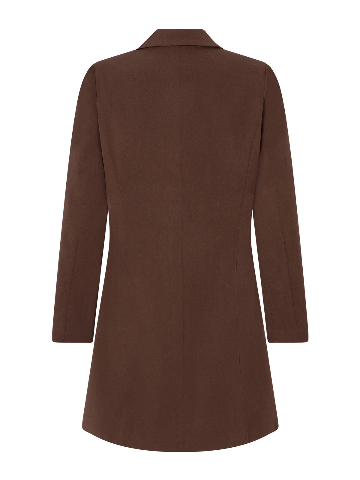 Blazer dress Carmel brown
