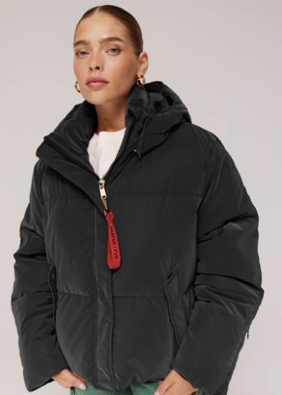 Abbie winterjas black