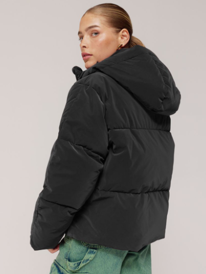 Abbie winterjas black
