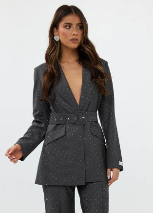Ann blazer grey
