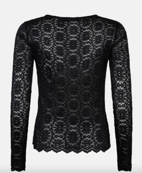 Melissa top zwart