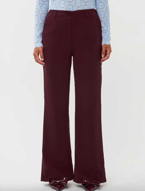 Solange pantalon bordeaux