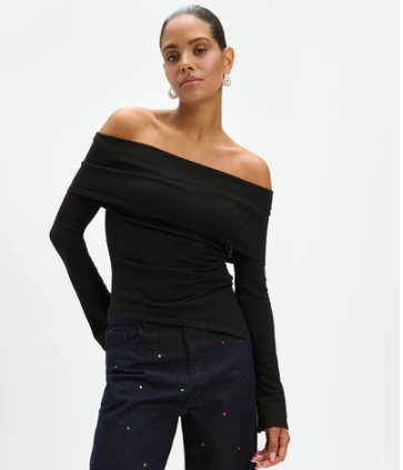 Stefania top zwart