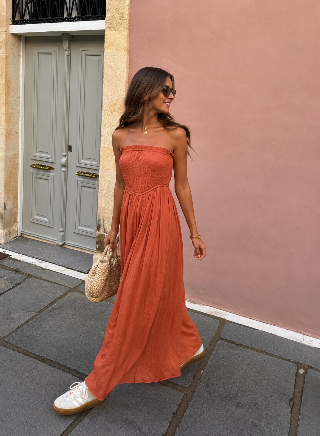 Rust dress