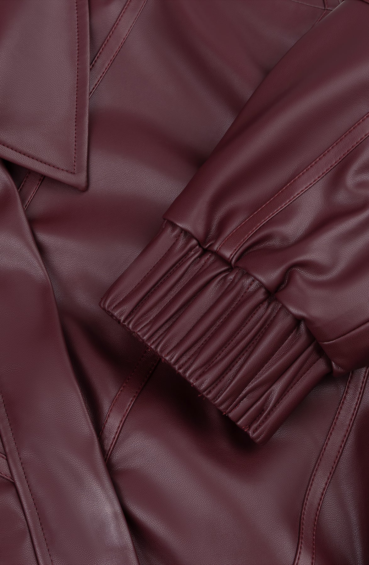 Riven jacket vegan leather