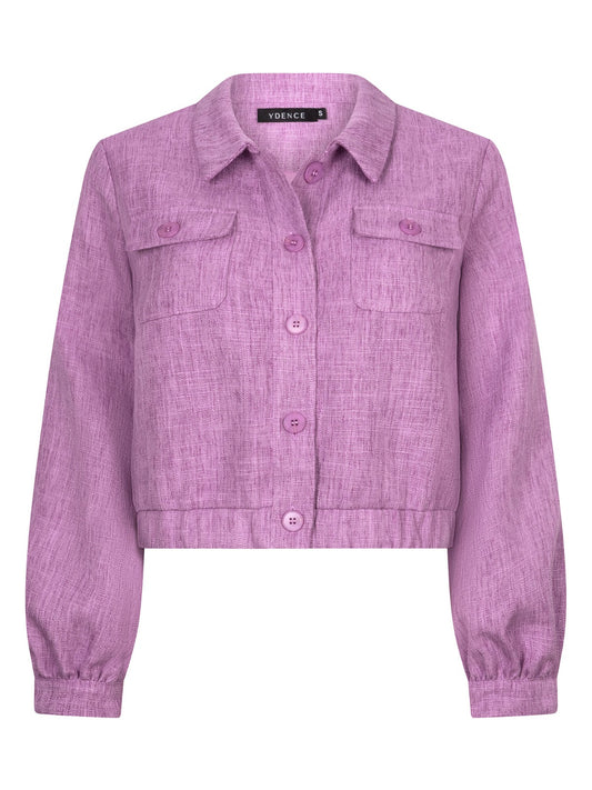 Jacket Jinte purple melange