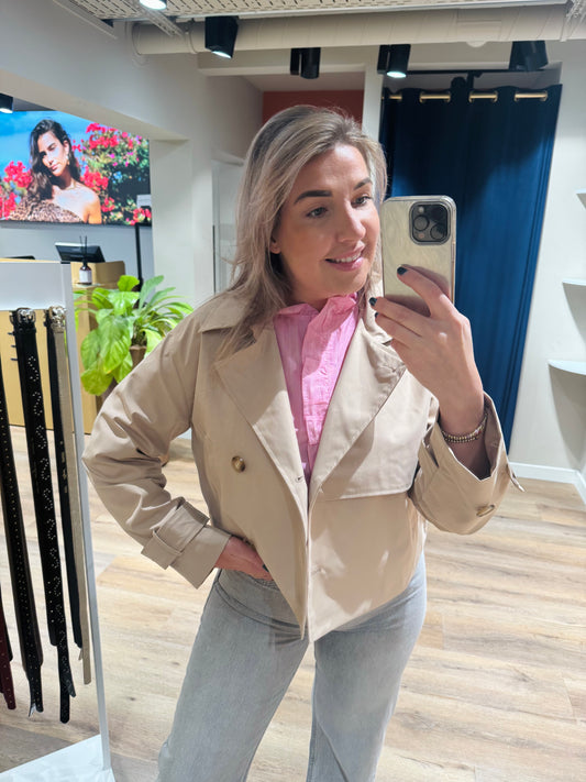 Trenchcoat kort