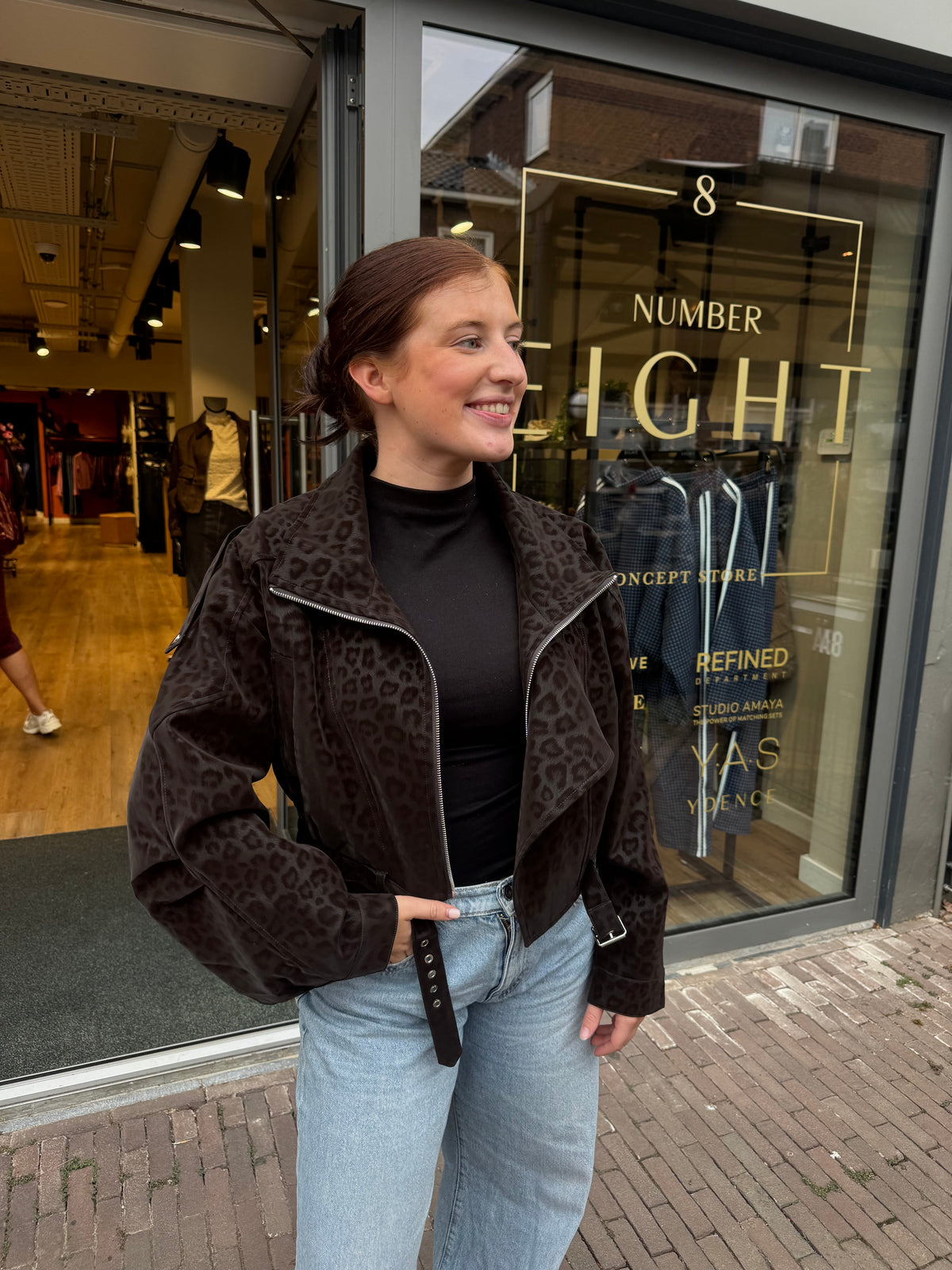 JET jacket Leopard