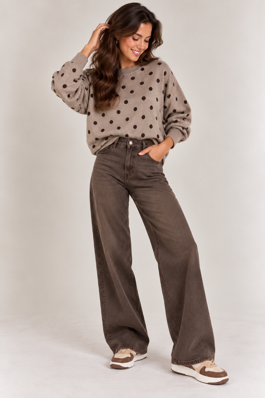 Polka knit