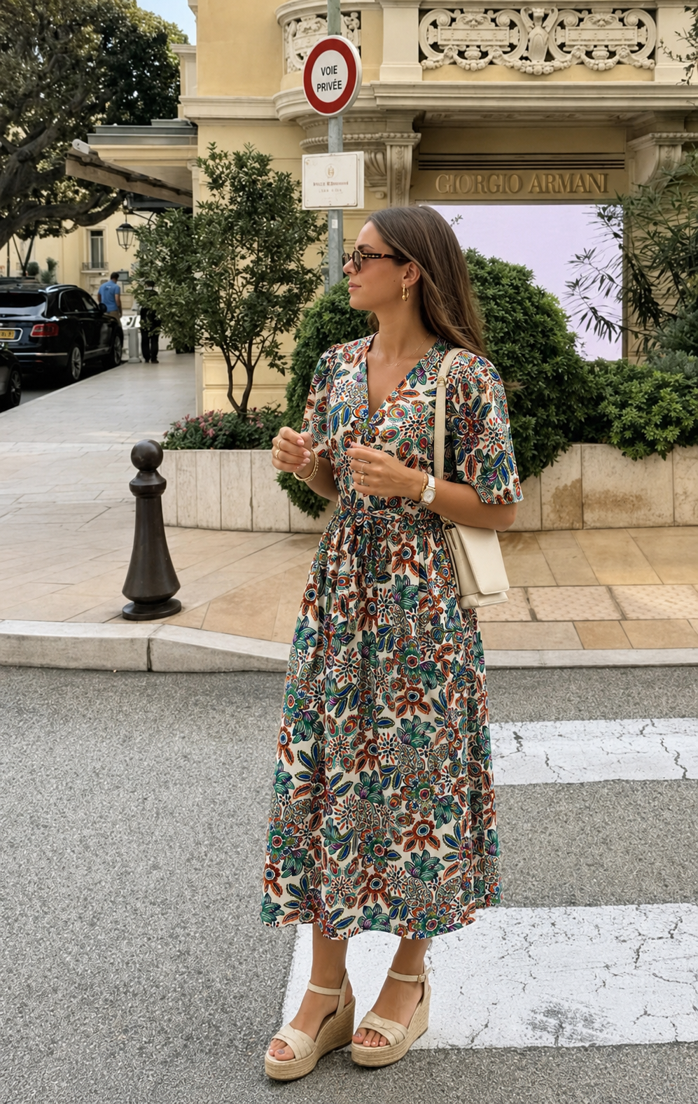 Maxi dress print
