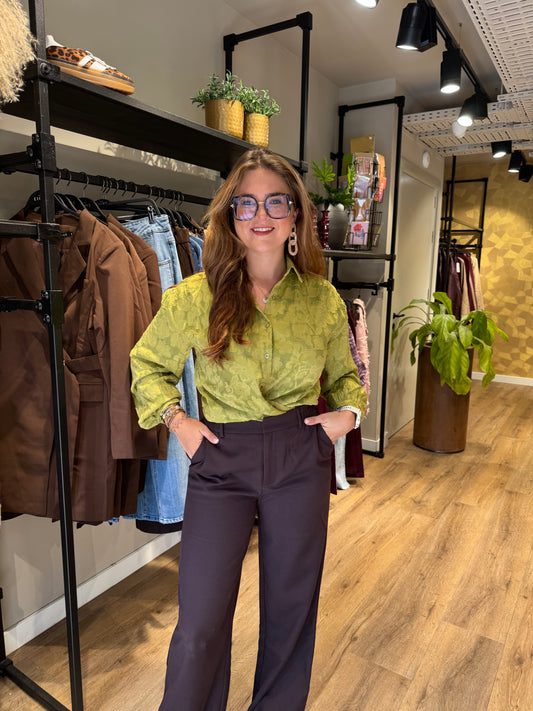 Blouse Winslet green