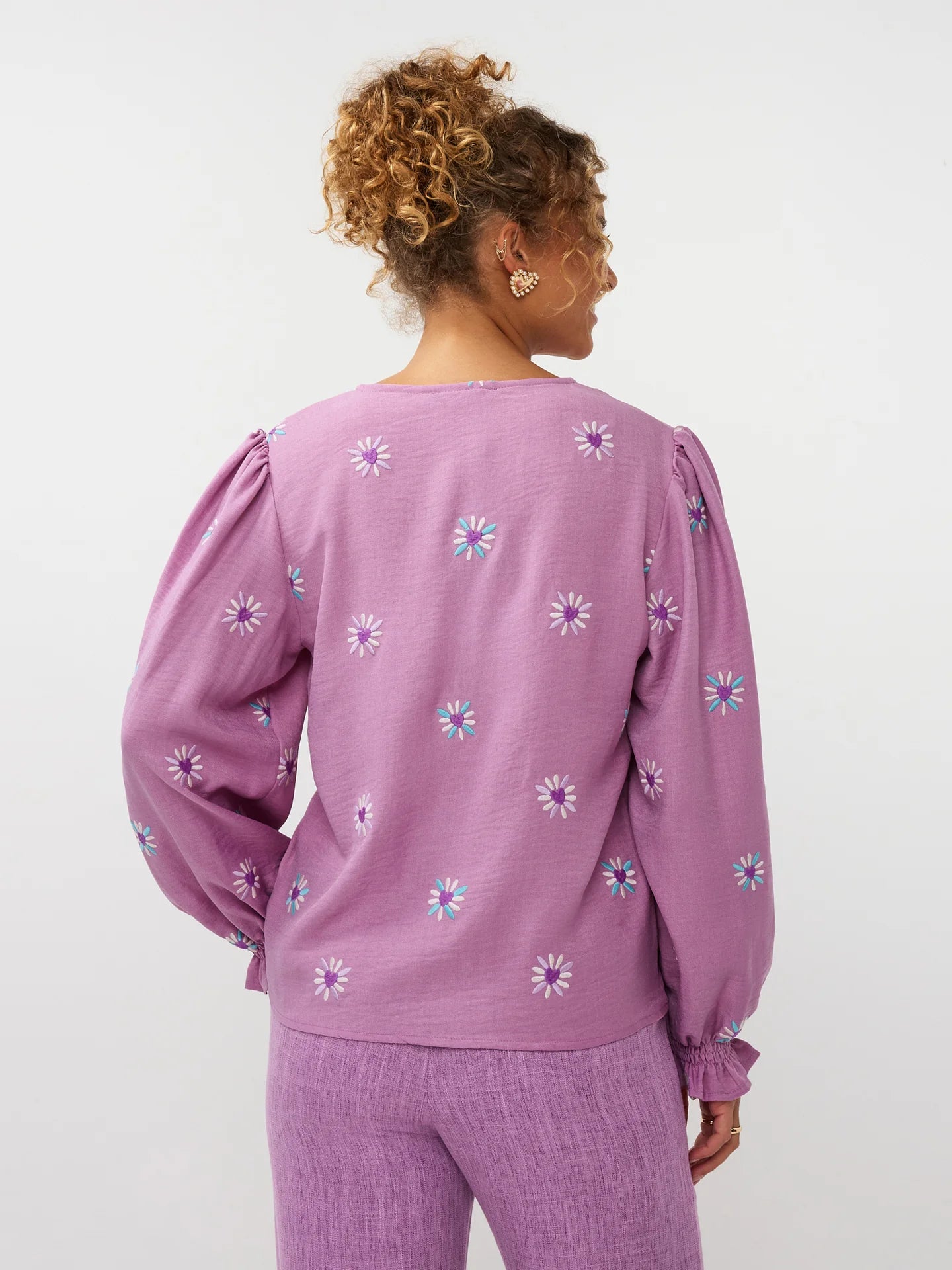 Philou blouse violet