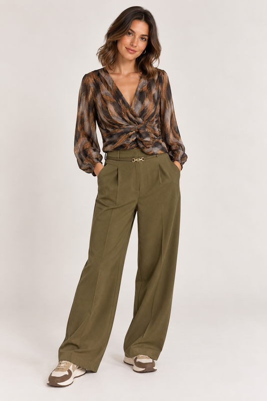 Charly blouse herfst print