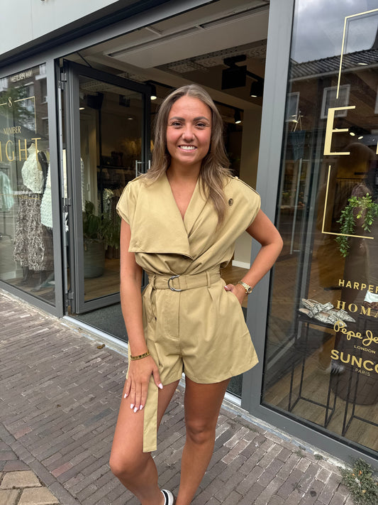 Playsuit beige