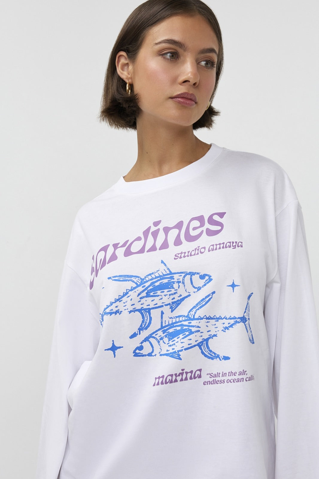 Sardines t-shirt lange mouw
