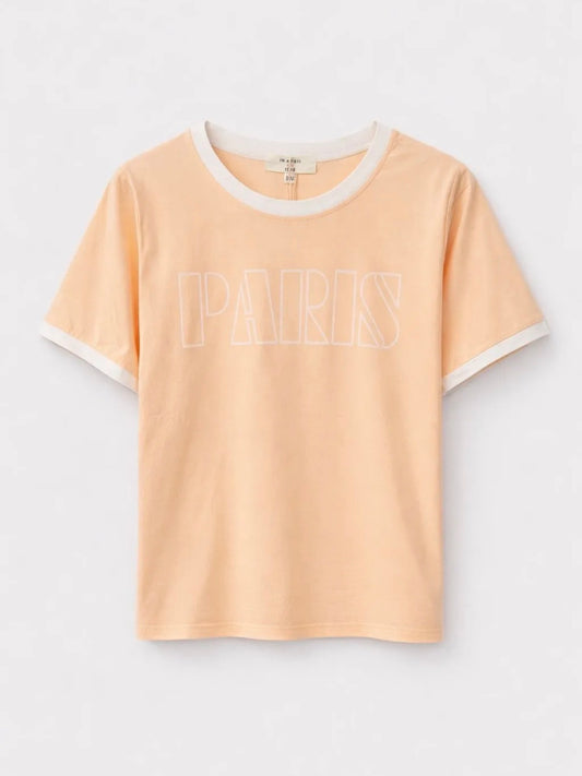 T-shirt PARIS yellow