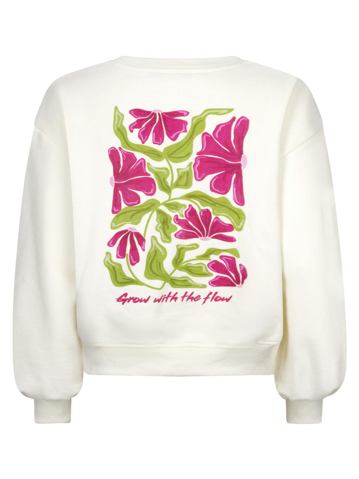 Grow with the flow sweater ecru