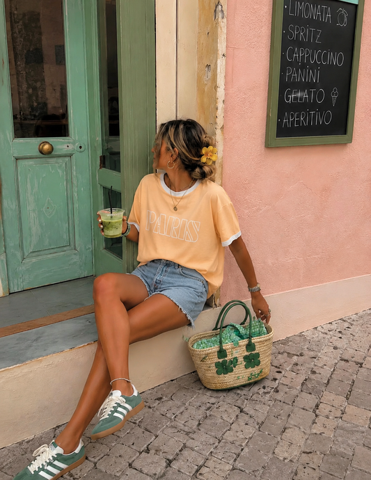 T-shirt PARIS yellow