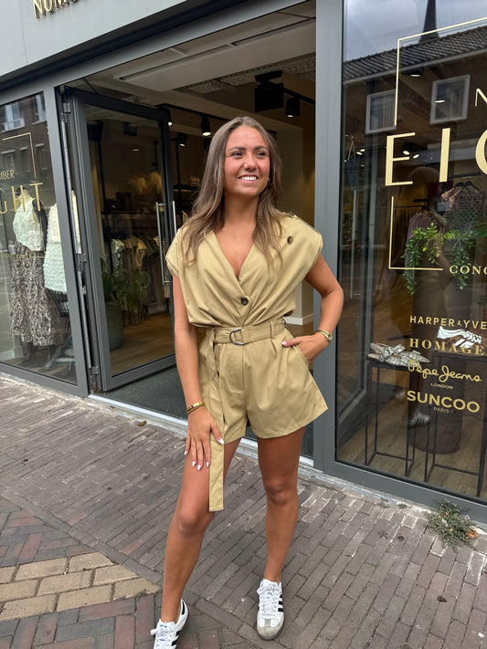 Playsuit beige