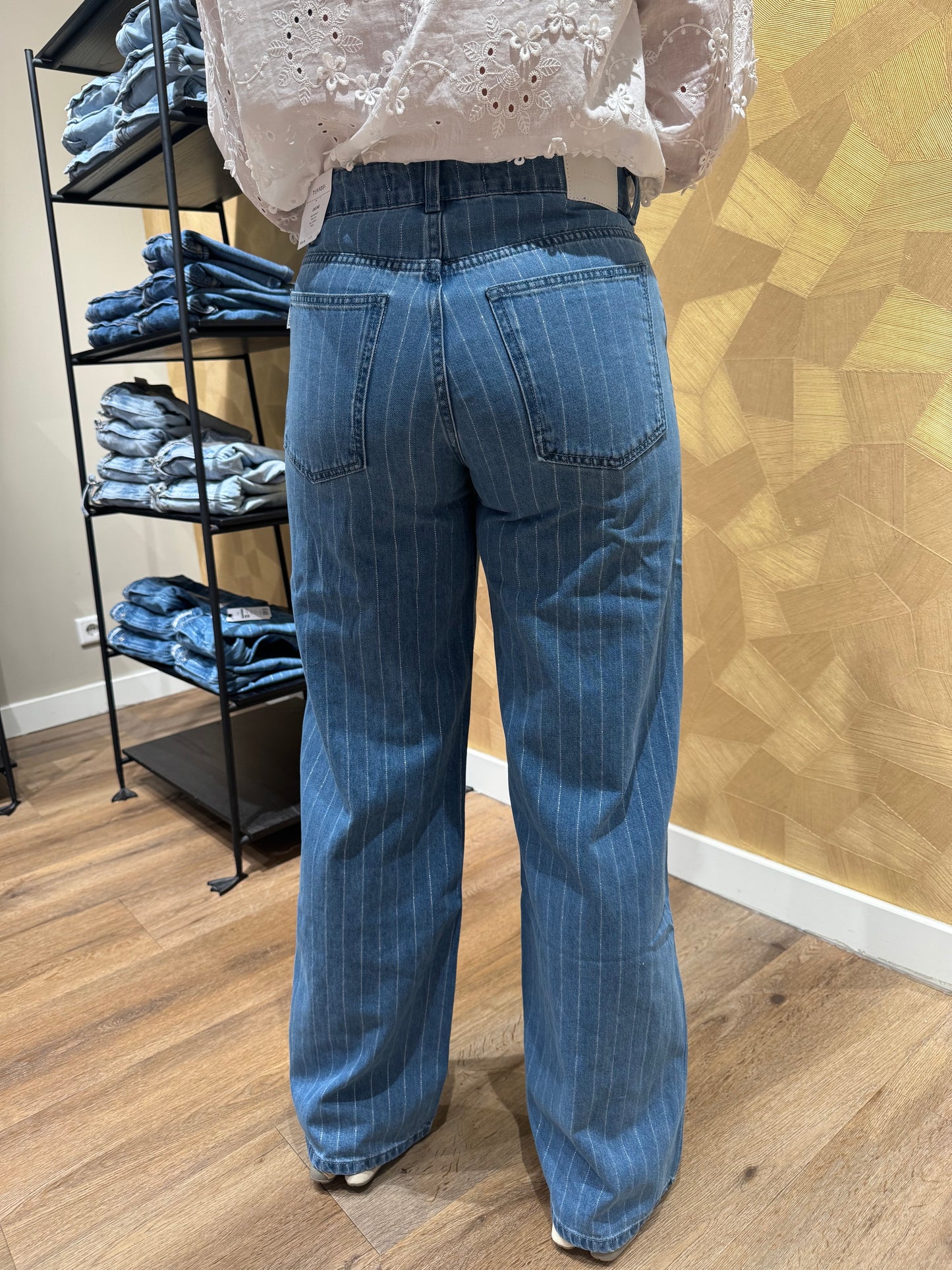 Céline wide leg glitter