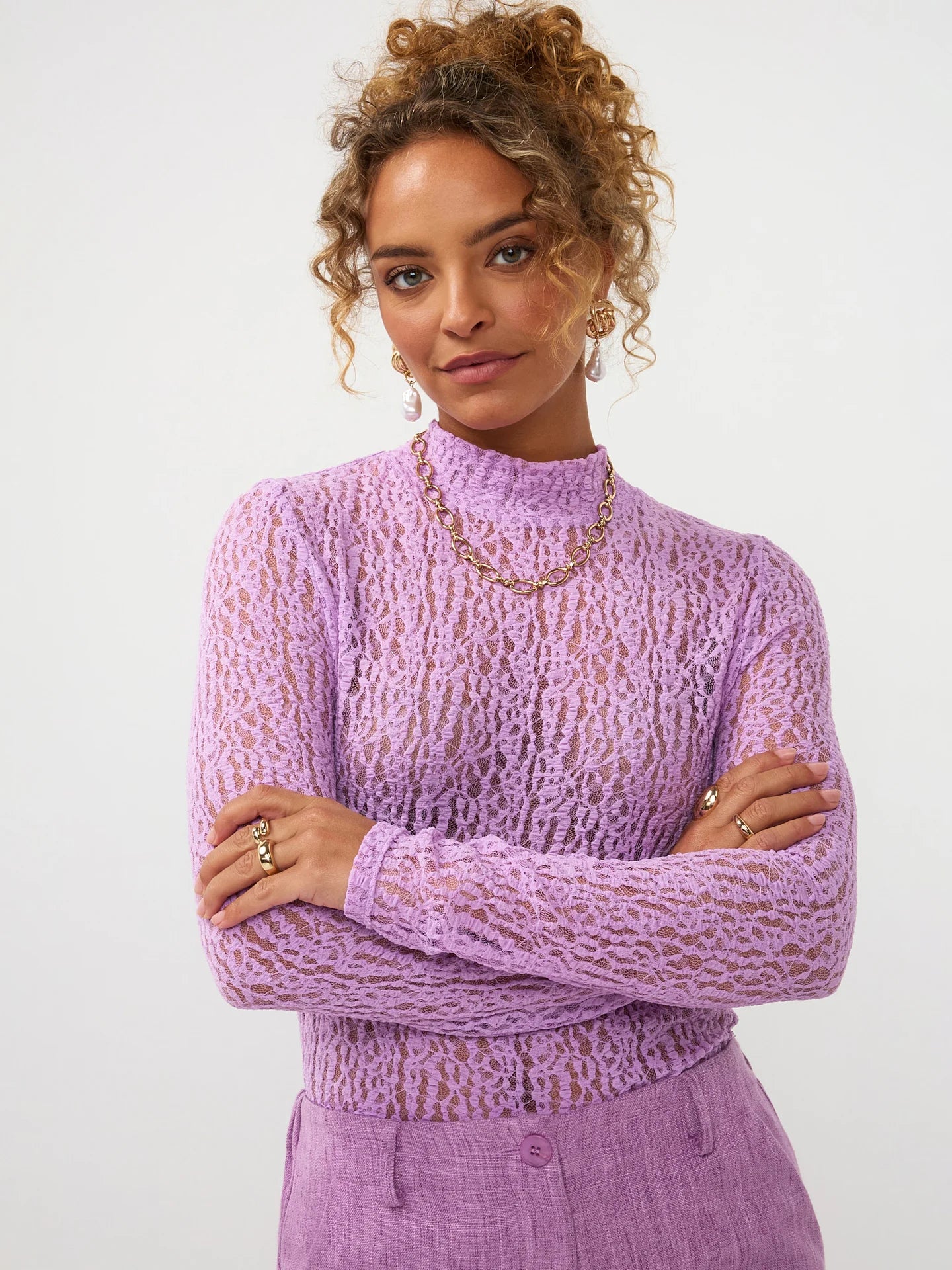 Roberta top violet