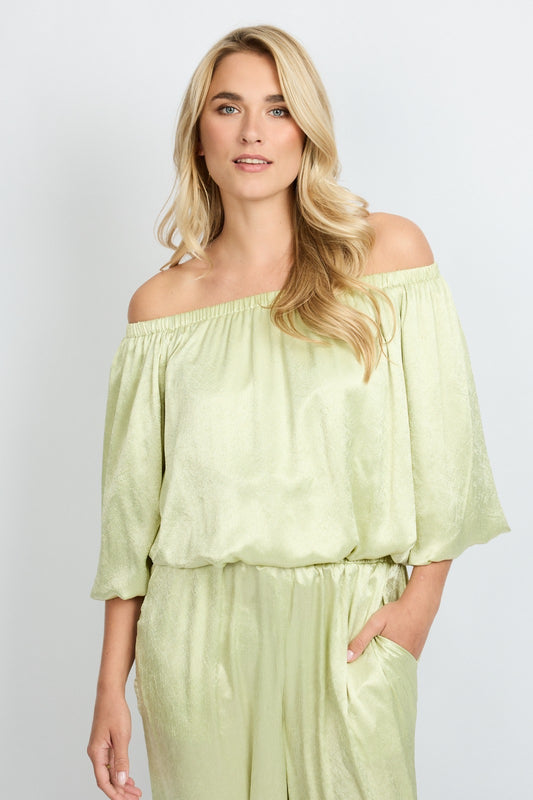Yulieth top green
