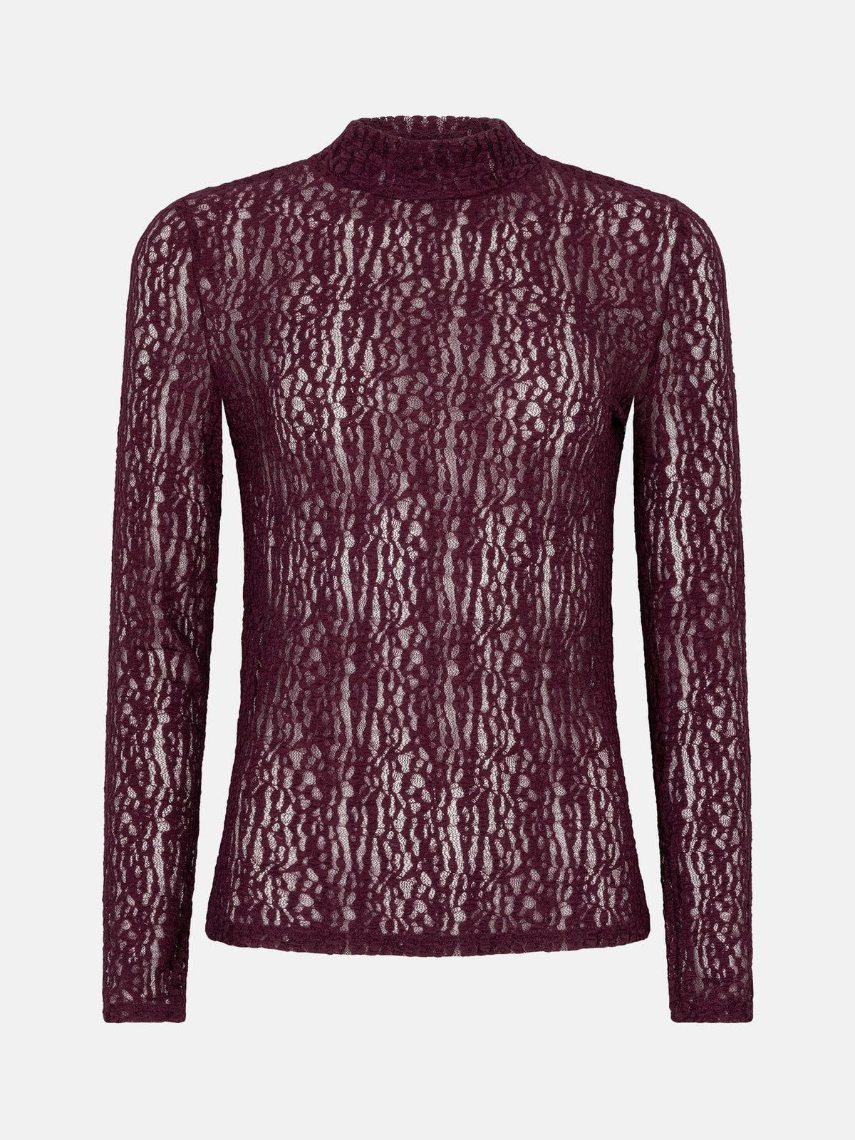 Roberta top burgundy