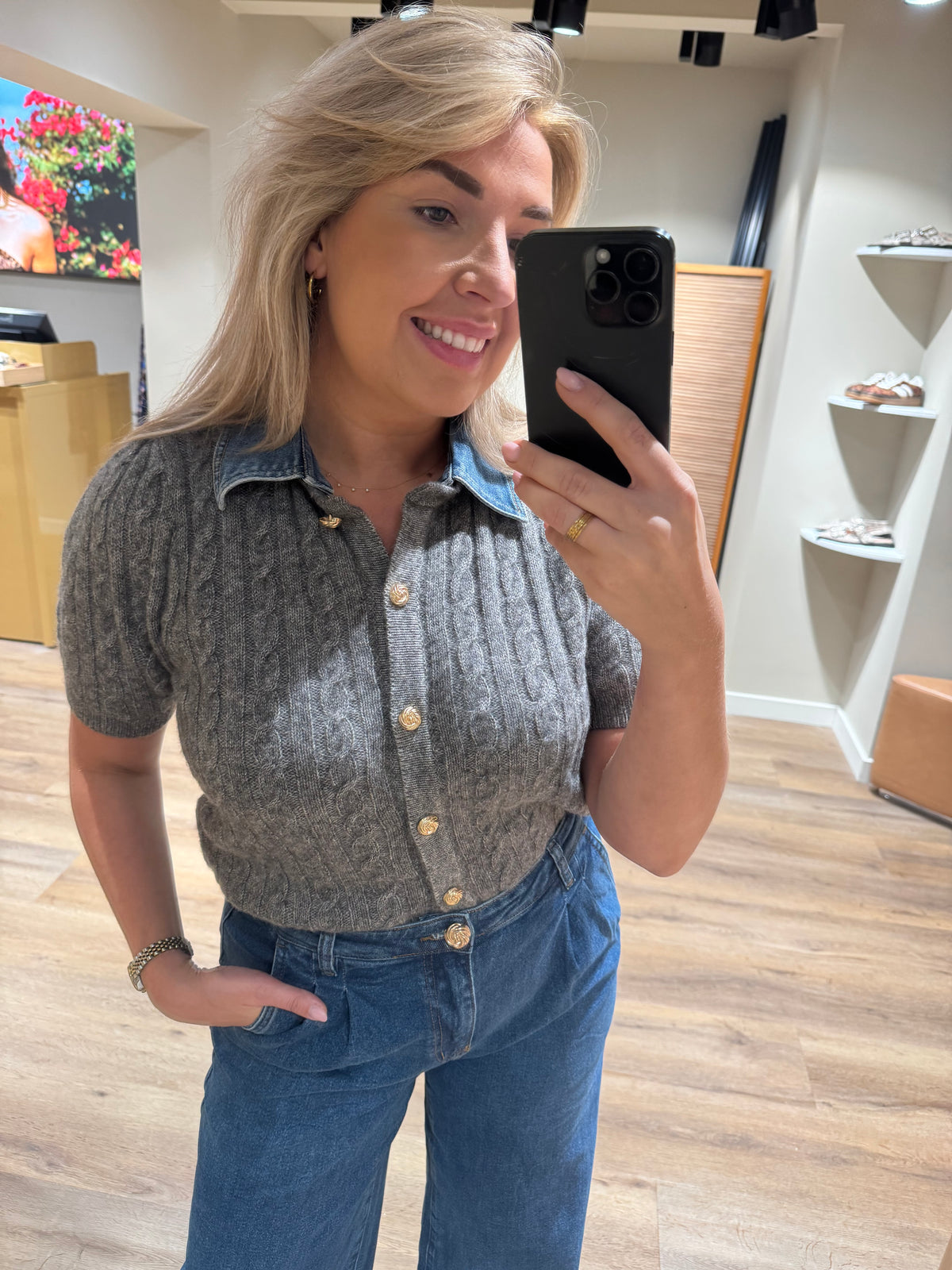Knitted top