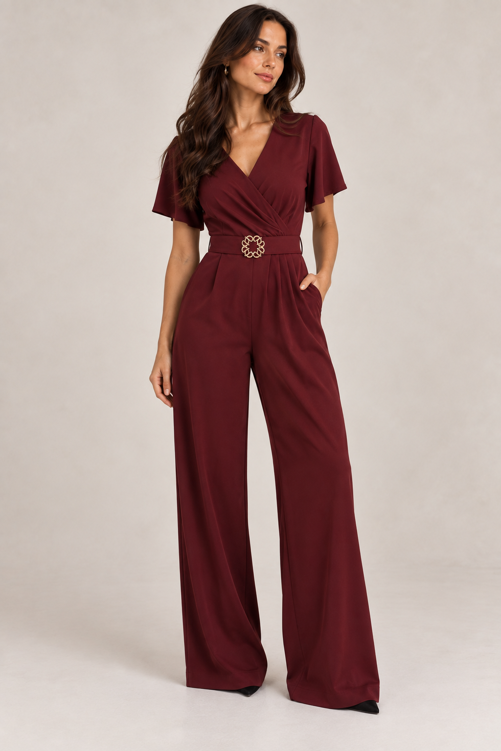 Jumpsuit rood