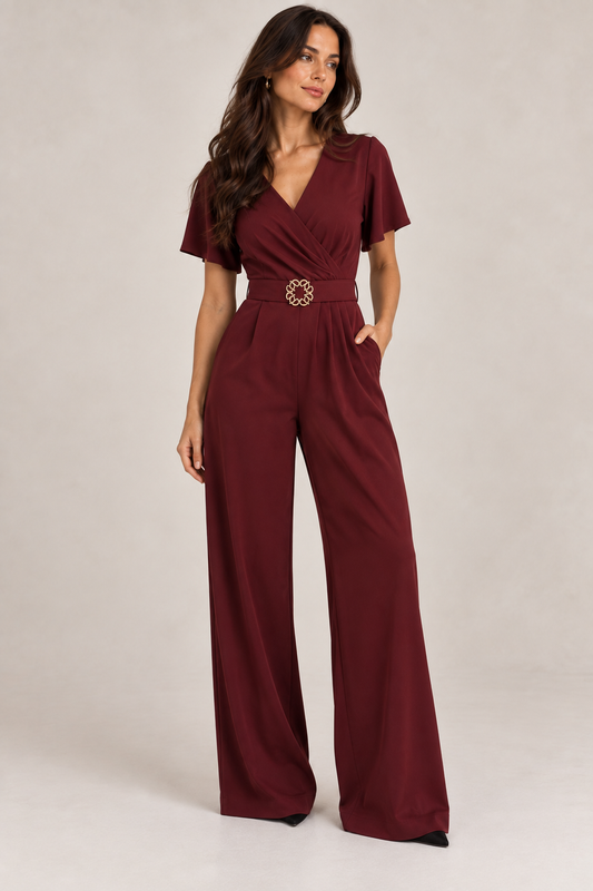 Jumpsuit rood