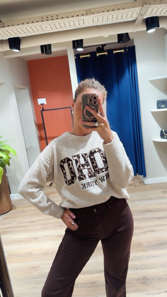 SOHO trui beige