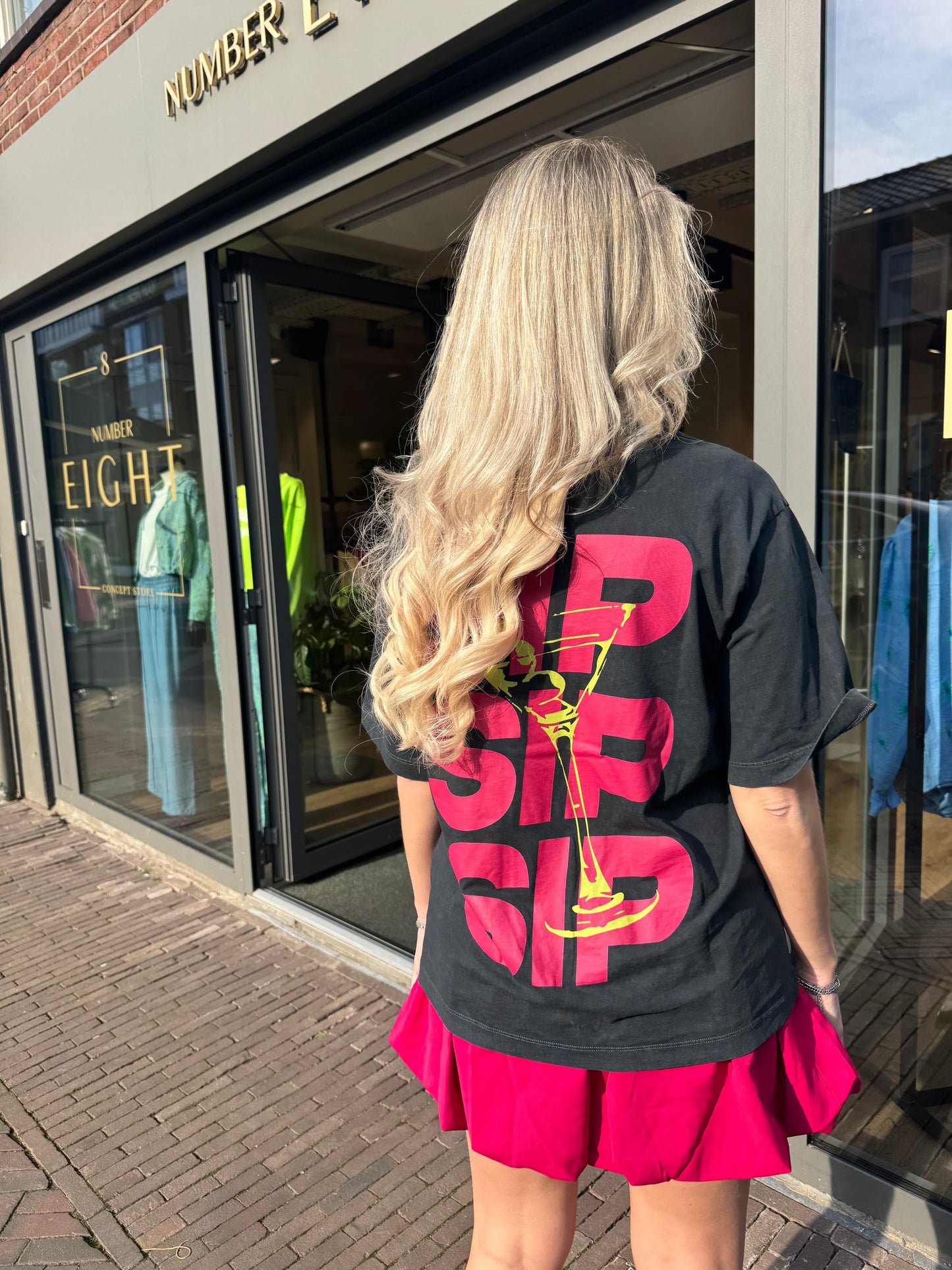 Maggy t-shirt grijs SIP