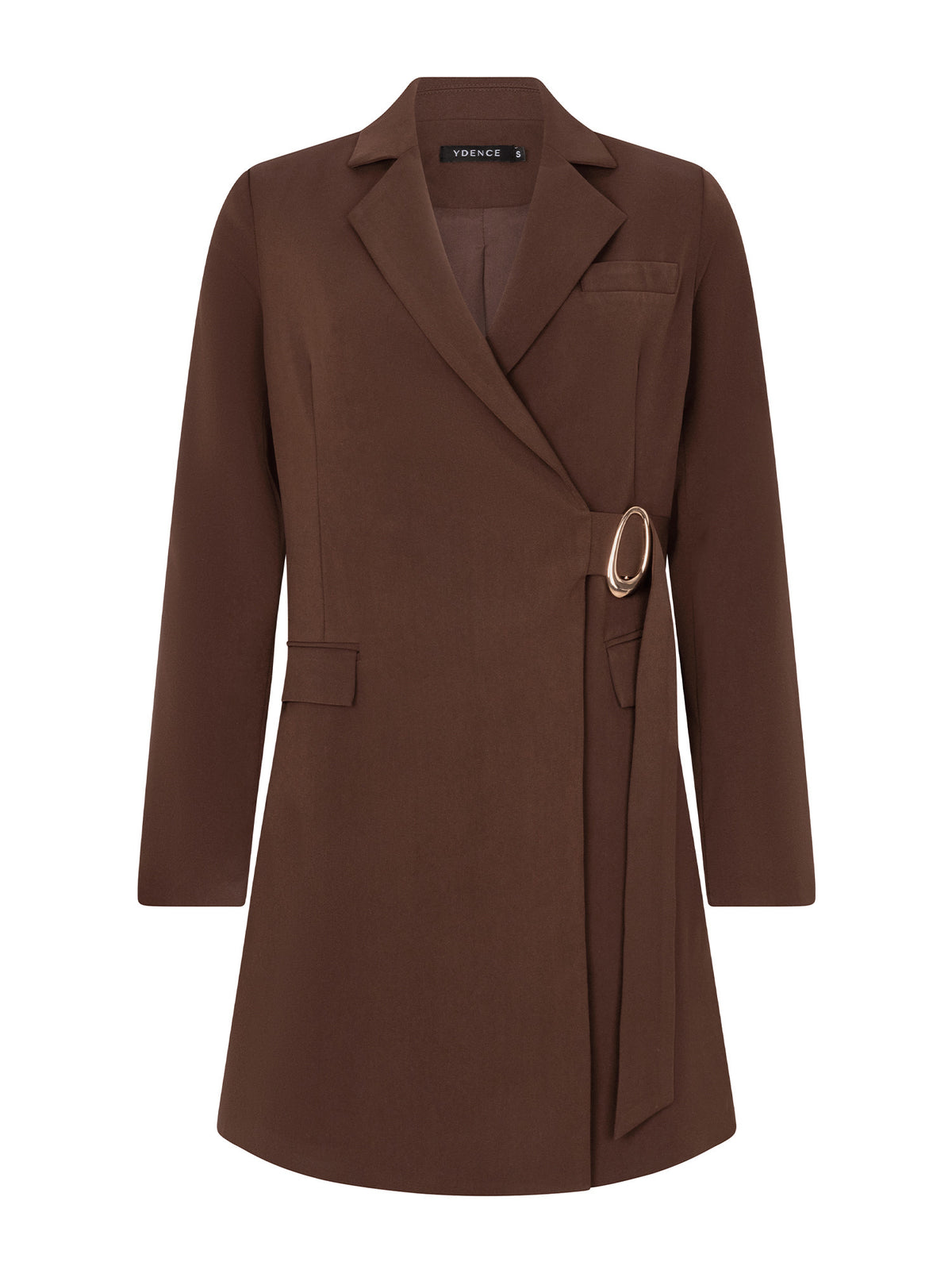 Blazer dress Carmel brown