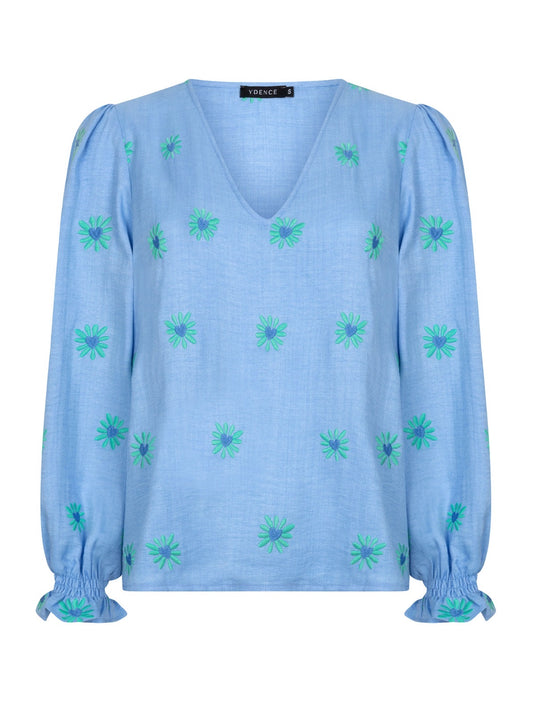 Philou blouse light blue