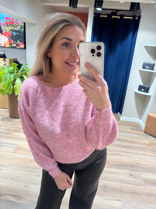 Roze trui