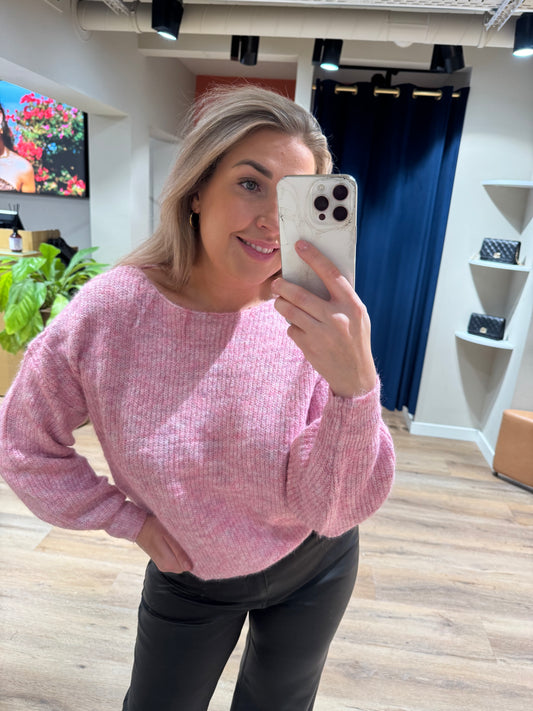 Roze trui