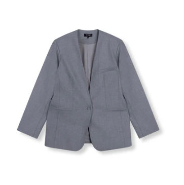 Mea blazer grijs