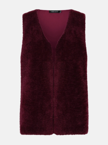 Sasha gilet bordeaux