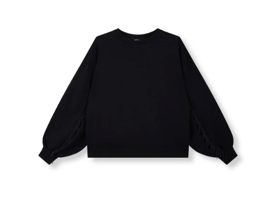 Dani sweater parel fringe