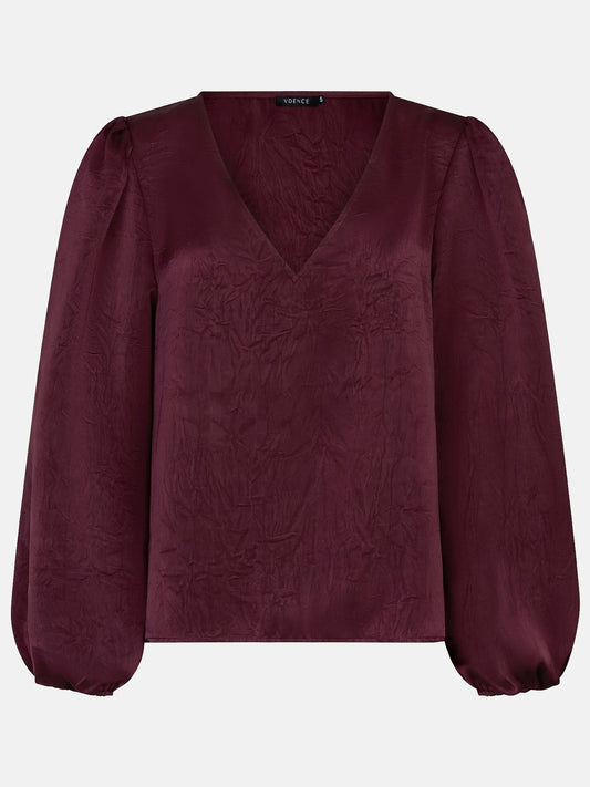 Nyma blouse bordeaux